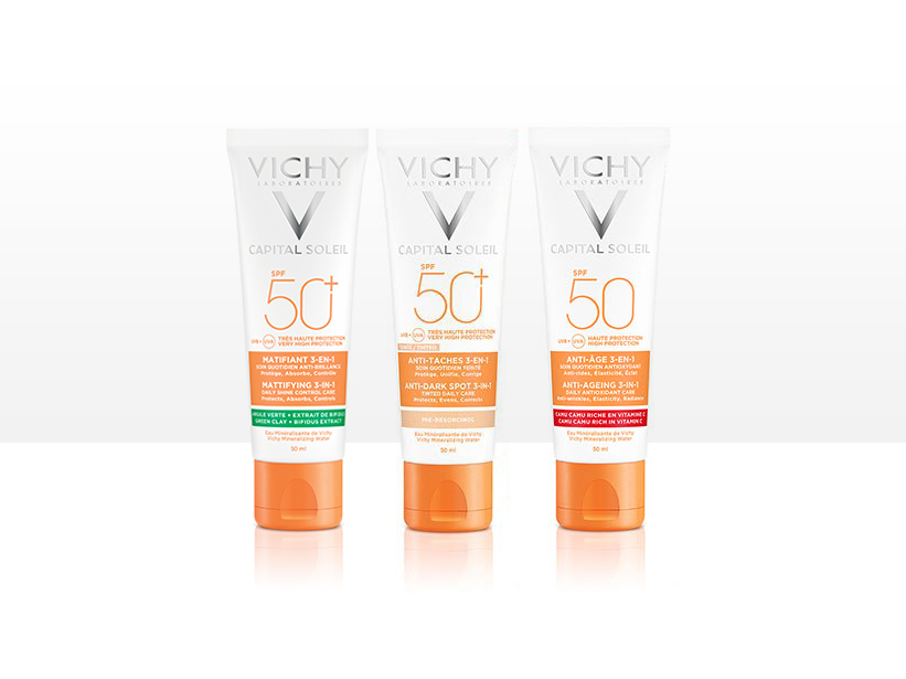 Creme solari viso Vichy